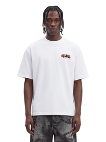 KNOWONE SPRAY ART TEE WHITE