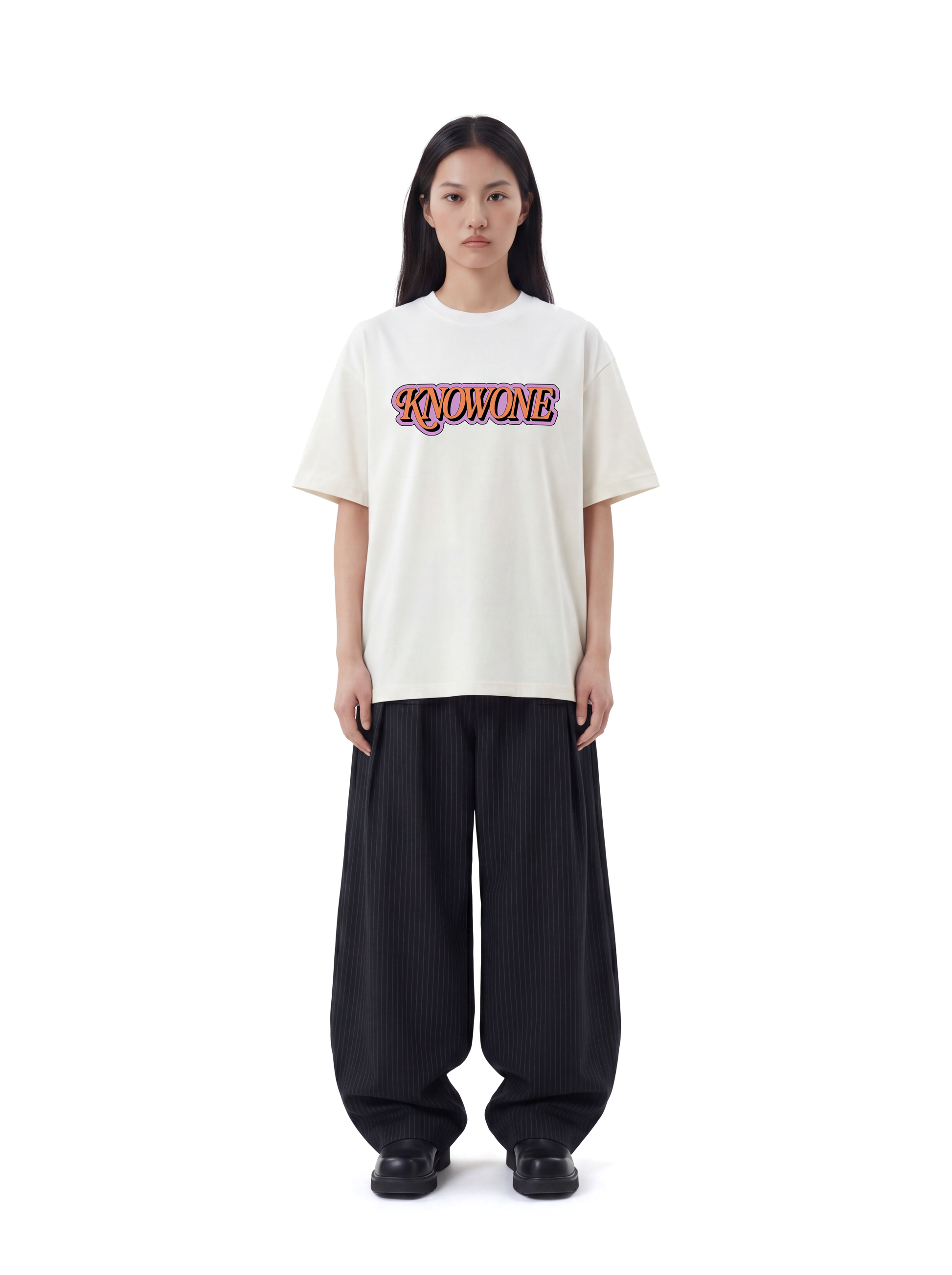 KNOWONE NEON POP TEE SAND