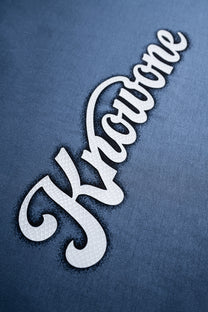 KNOWONE SNAKE EMBOSSED LOGO TEE ASH BLUE