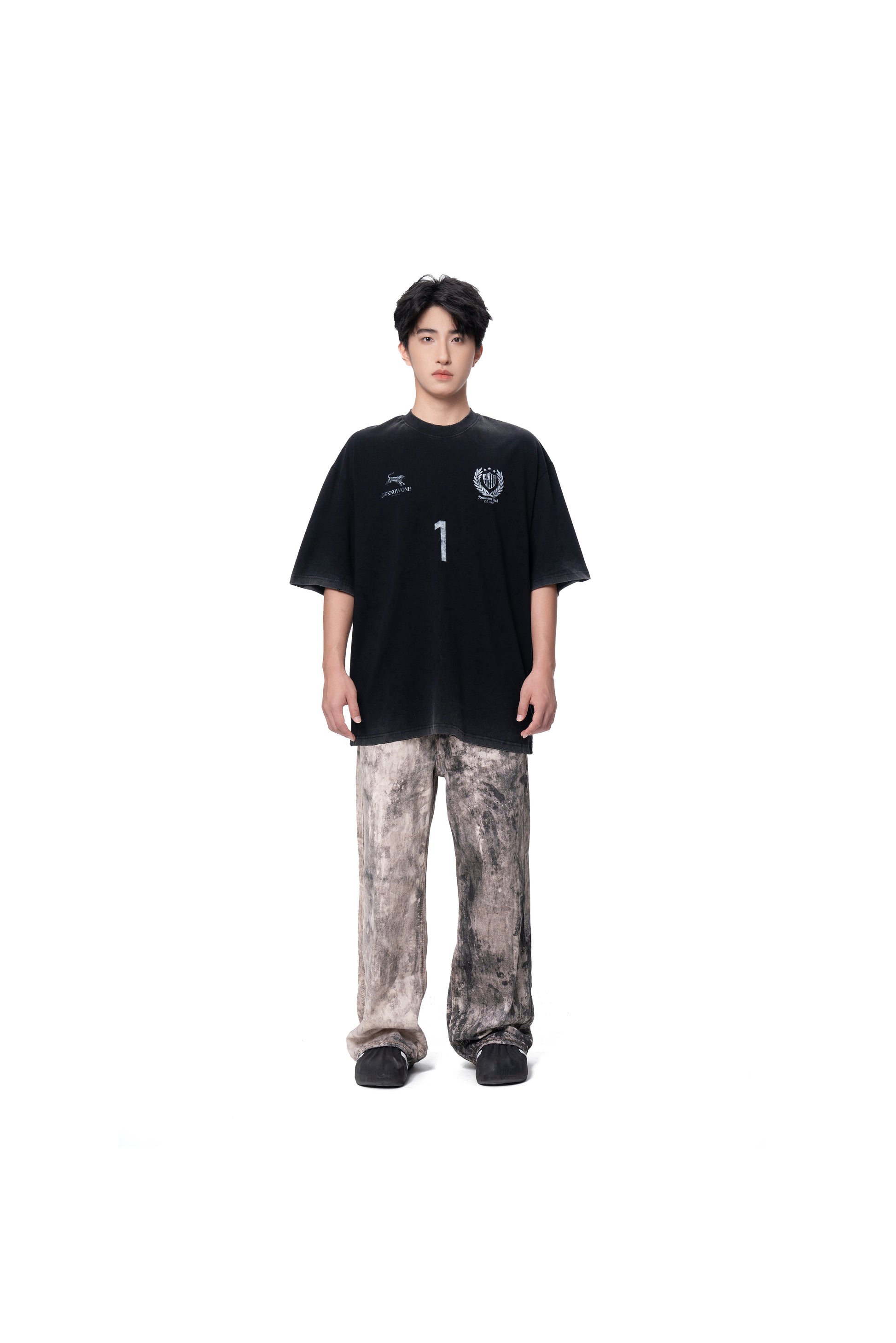 KNOWONE FOOTBALL CLUB TEE BLACK