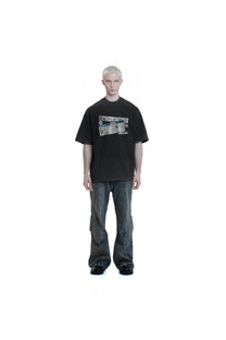 KNOWONE ITINERARY TEE BLACK