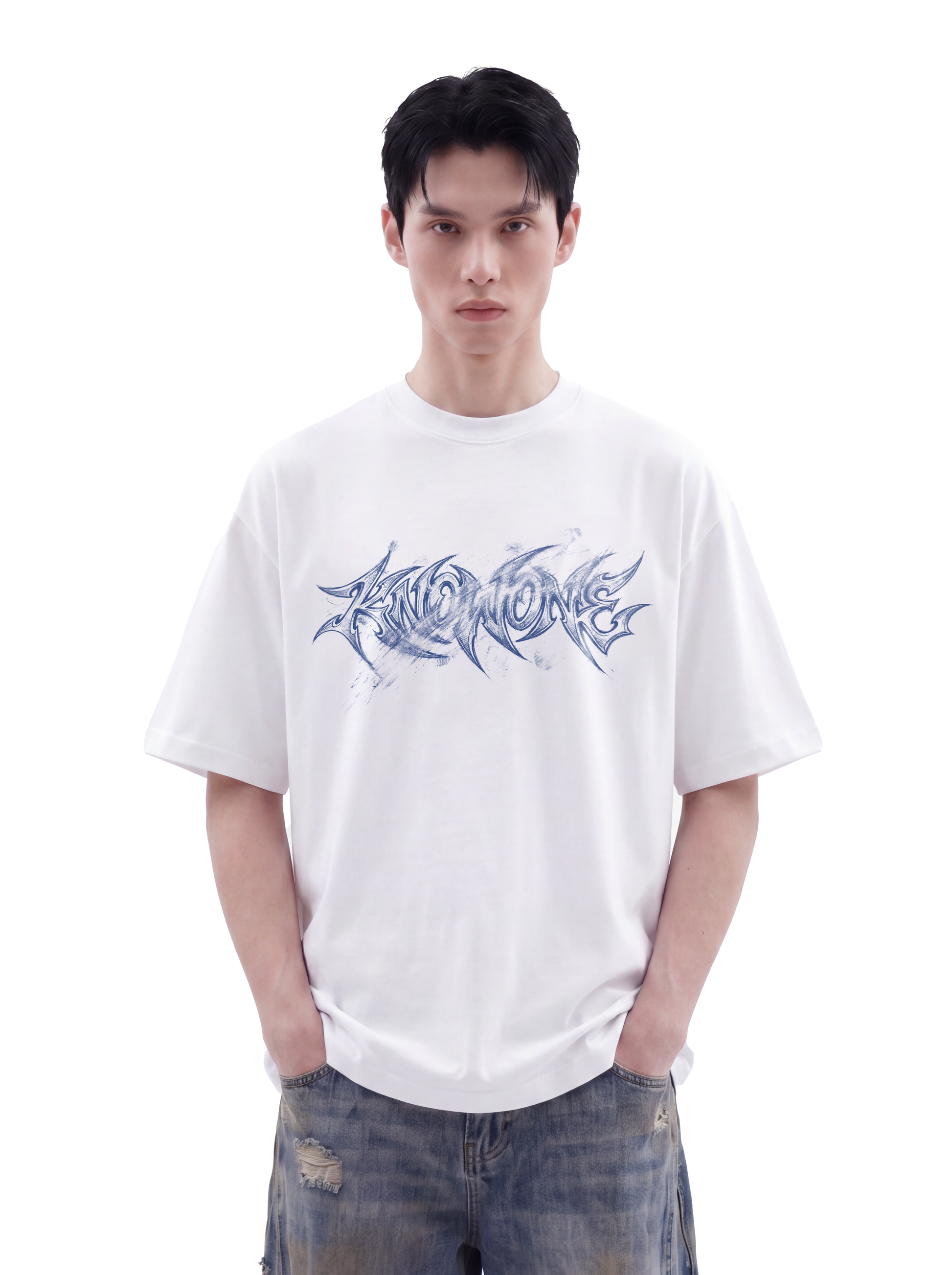 KNOWONE SKETCH TEE WHITE