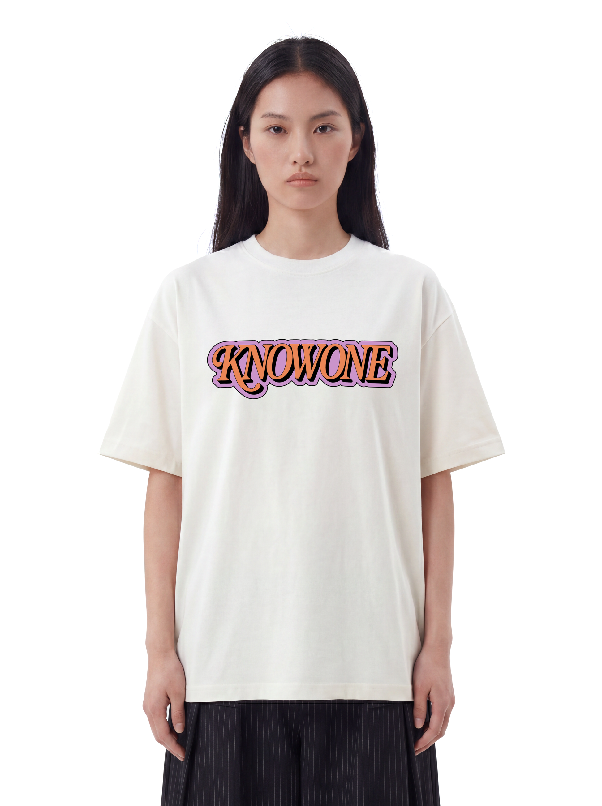 KNOWONE NEON POP TEE SAND