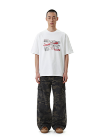 KNOWONE ITINERARY TEE WHITE