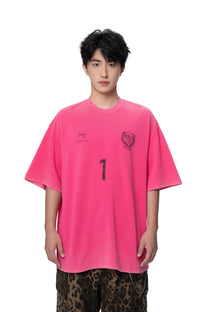 KNOWONE FOOTBALL CLUB TEE PINK