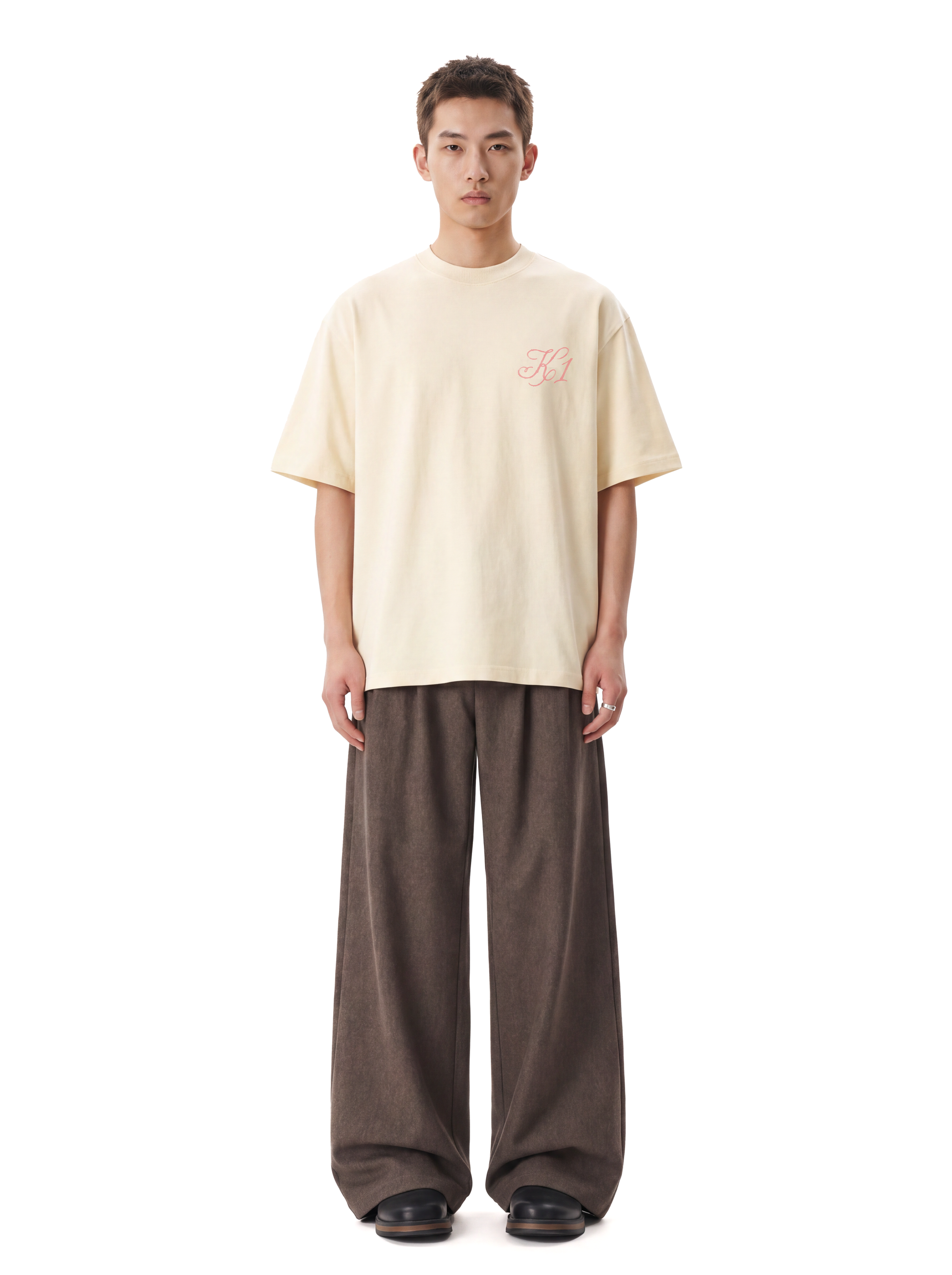 KNOWONE VINE TEE BEIGE