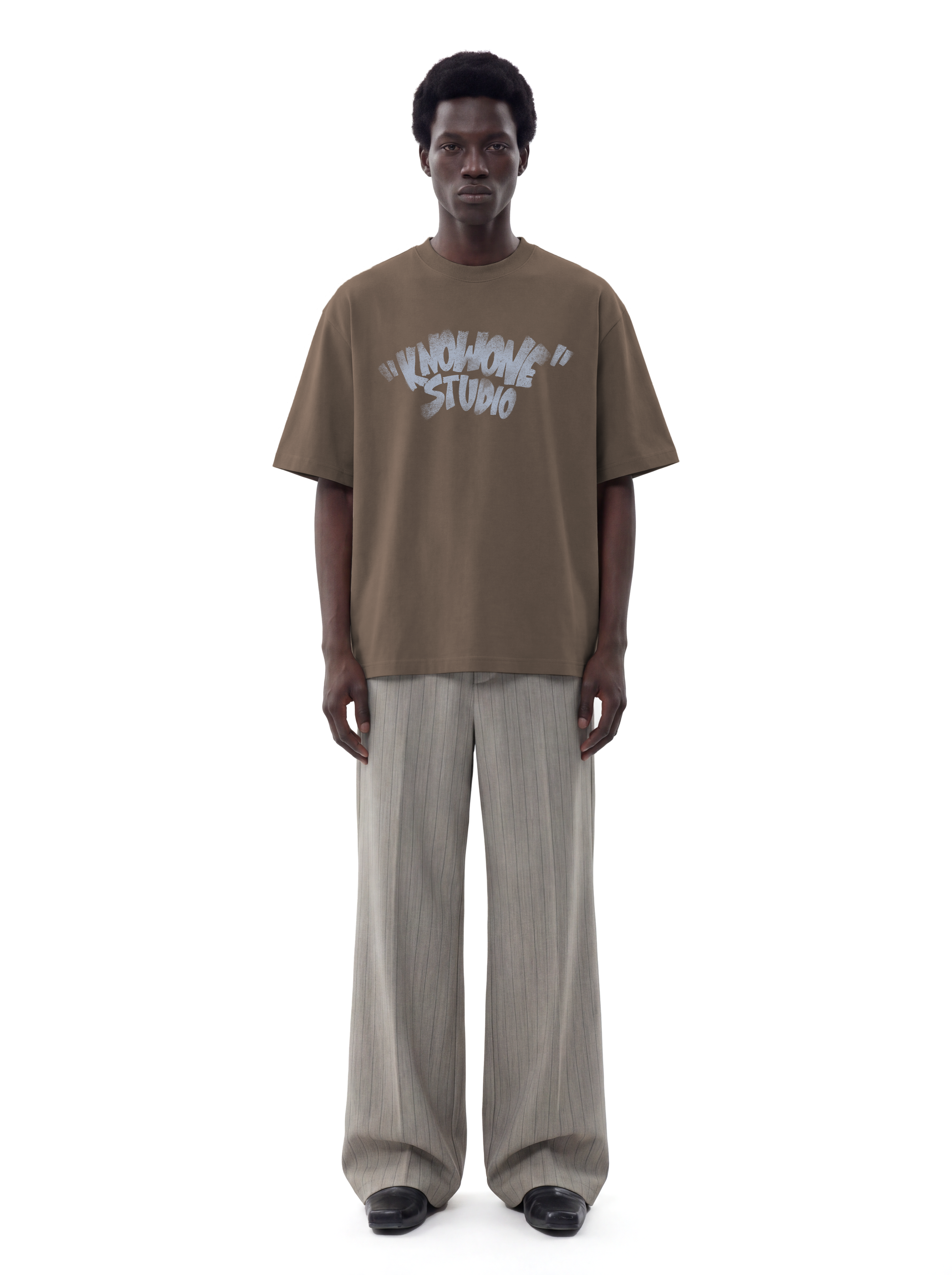 KNOWONE FADED TEE BROWN