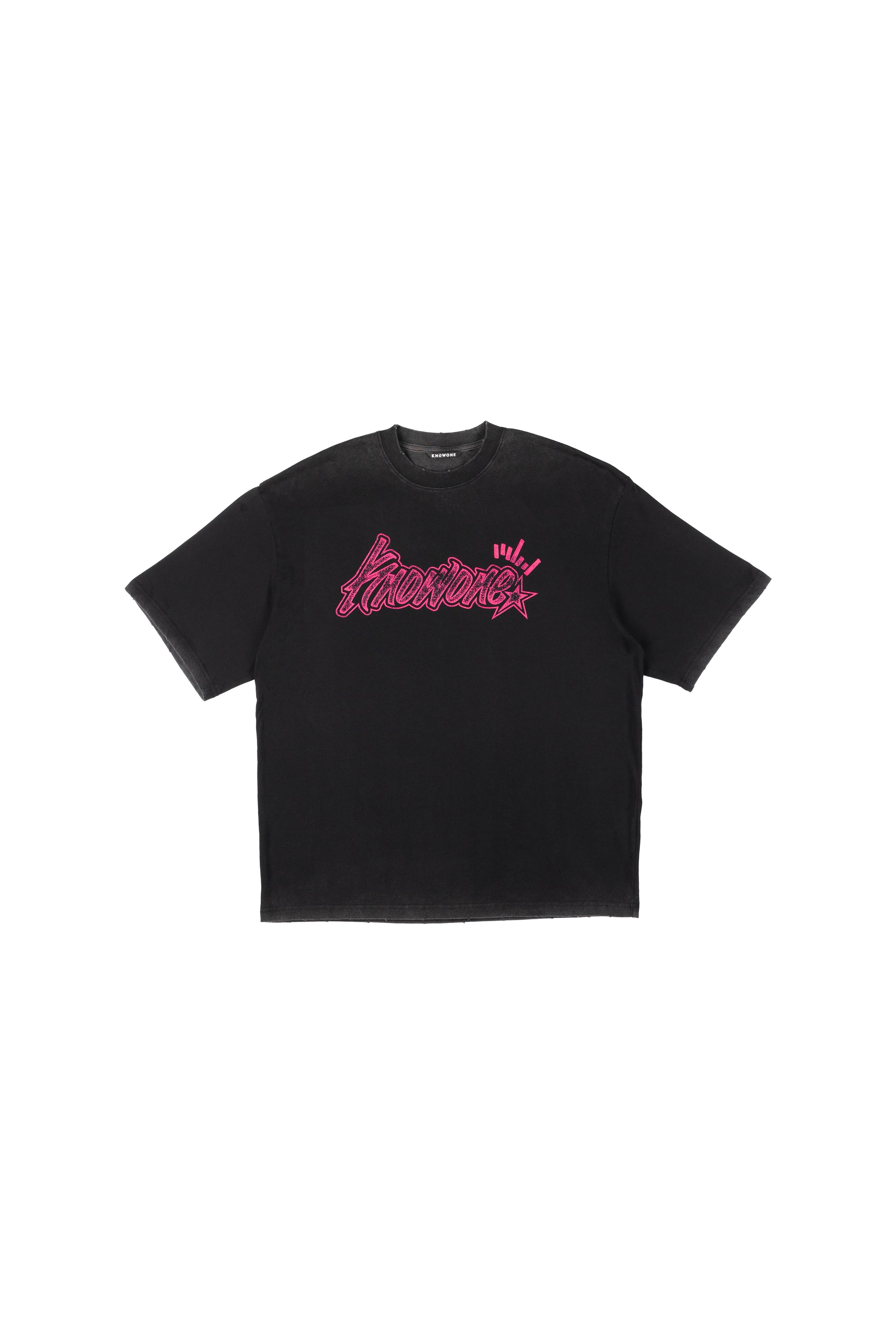 KNOWONE GRAFFITI TEE BLACK