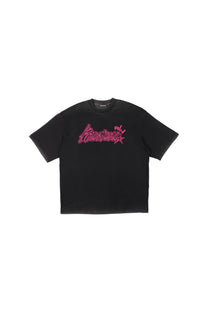 KNOWONE GRAFFITI TEE BLACK