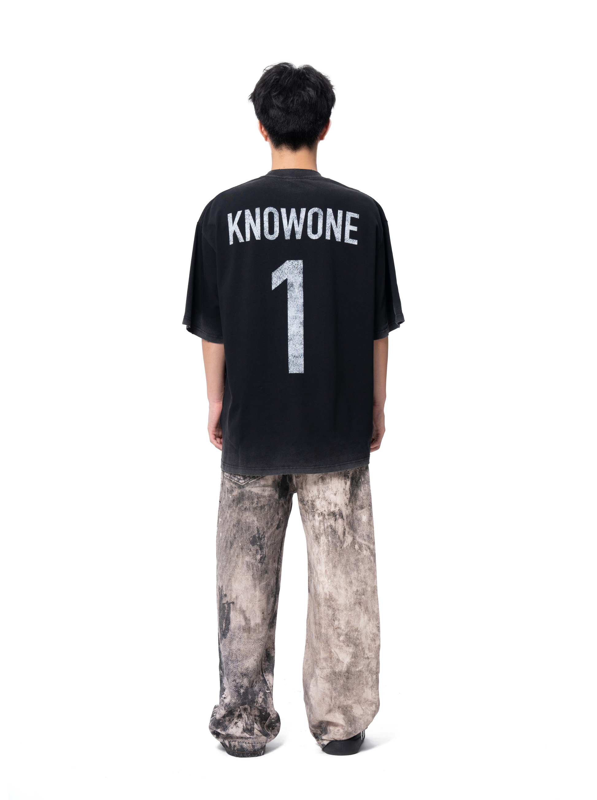 KNOWONE FOOTBALL CLUB TEE BLACK