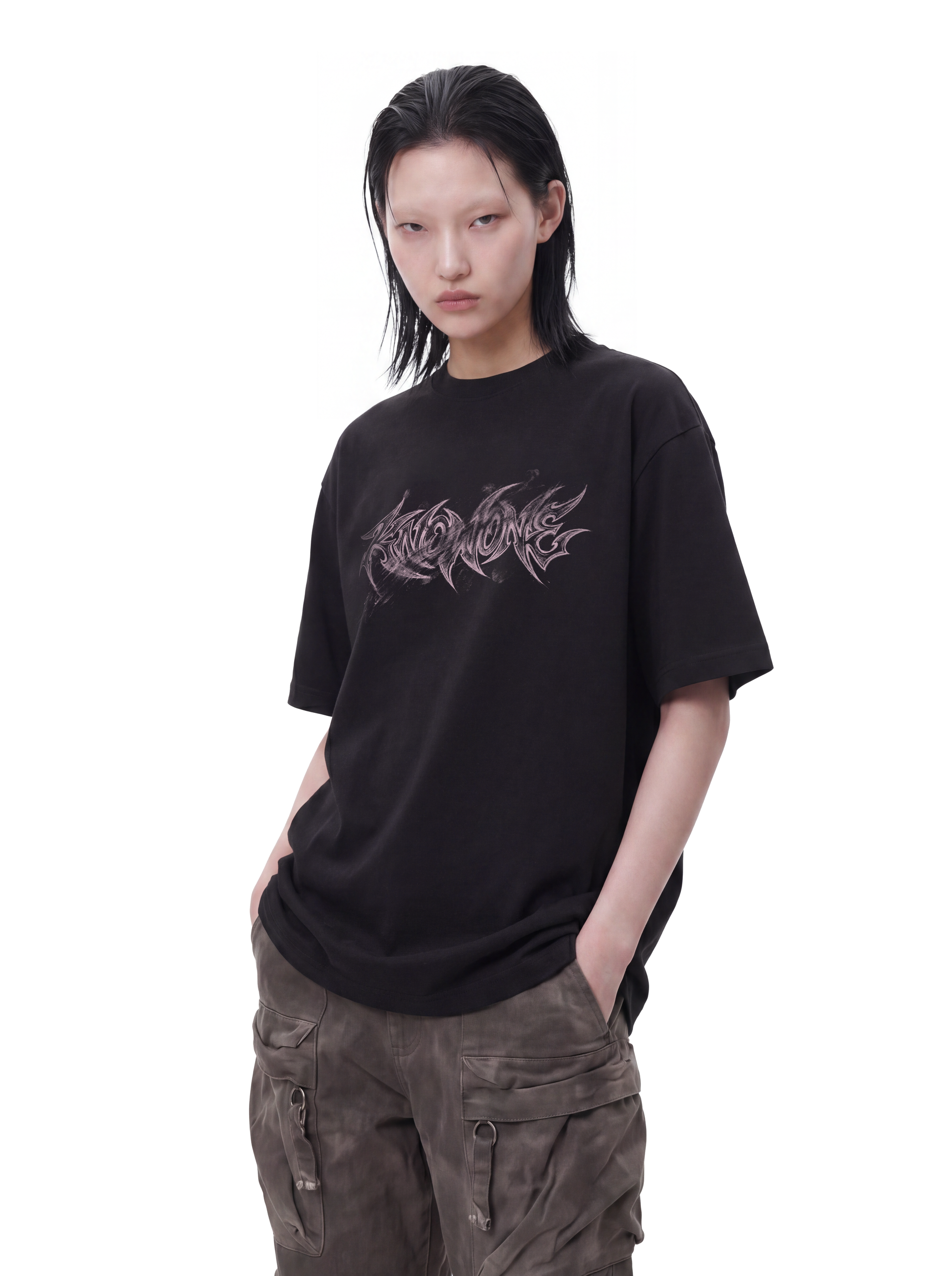 KNOWONE SKETCH TEE BLACK