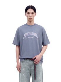 KNOWONE SPLASH TEE ASH BLUE