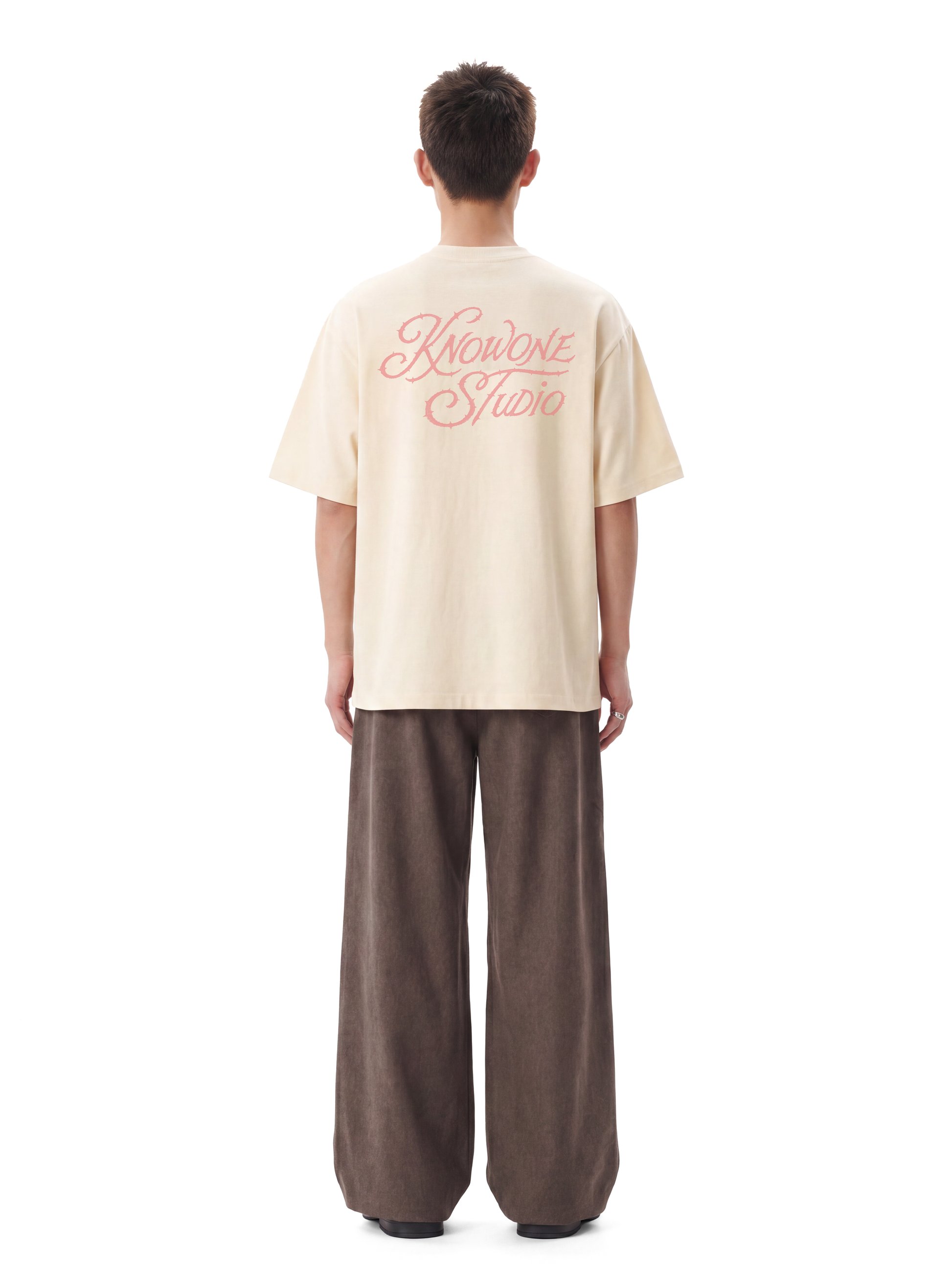 KNOWONE VINE TEE BEIGE