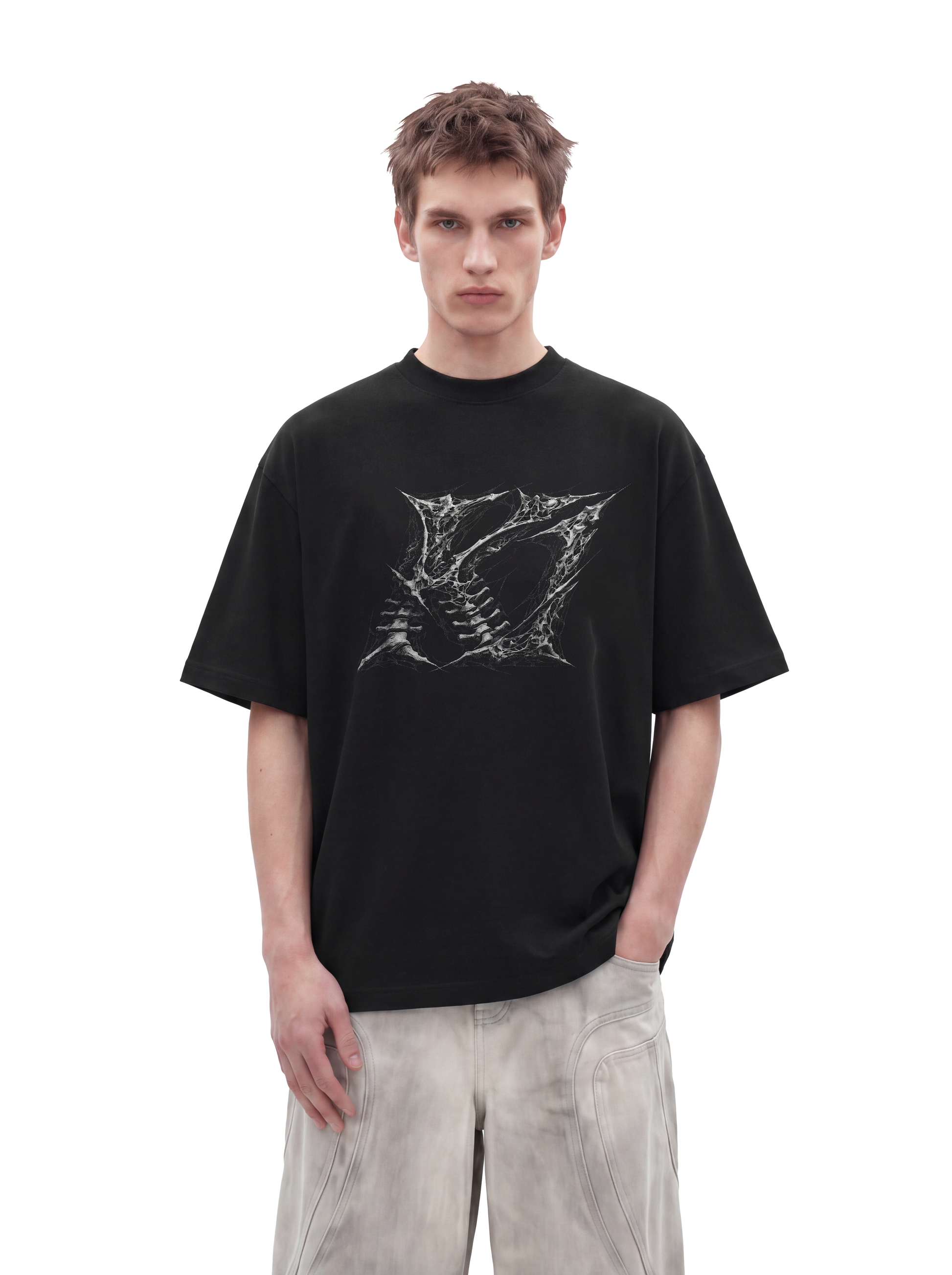 KNOWONE MARROW TEE BLACK