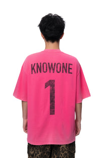 KNOWONE FOOTBALL CLUB TEE PINK