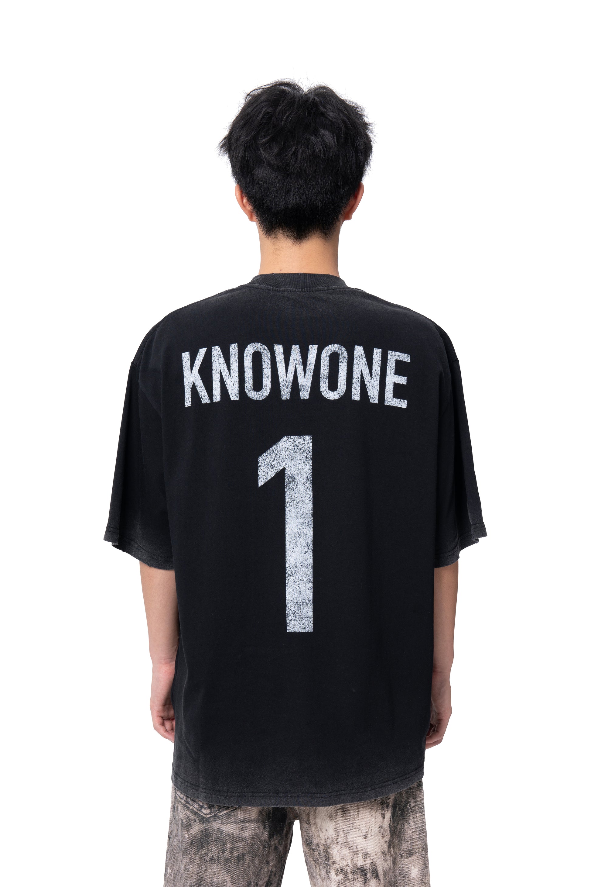 KNOWONE FOOTBALL CLUB TEE BLACK