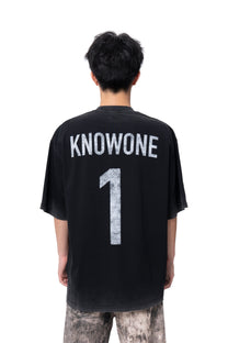 KNOWONE FOOTBALL CLUB TEE BLACK