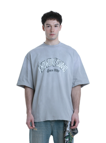 KNOWONE HAND DRAWING LOGO TEE GREY