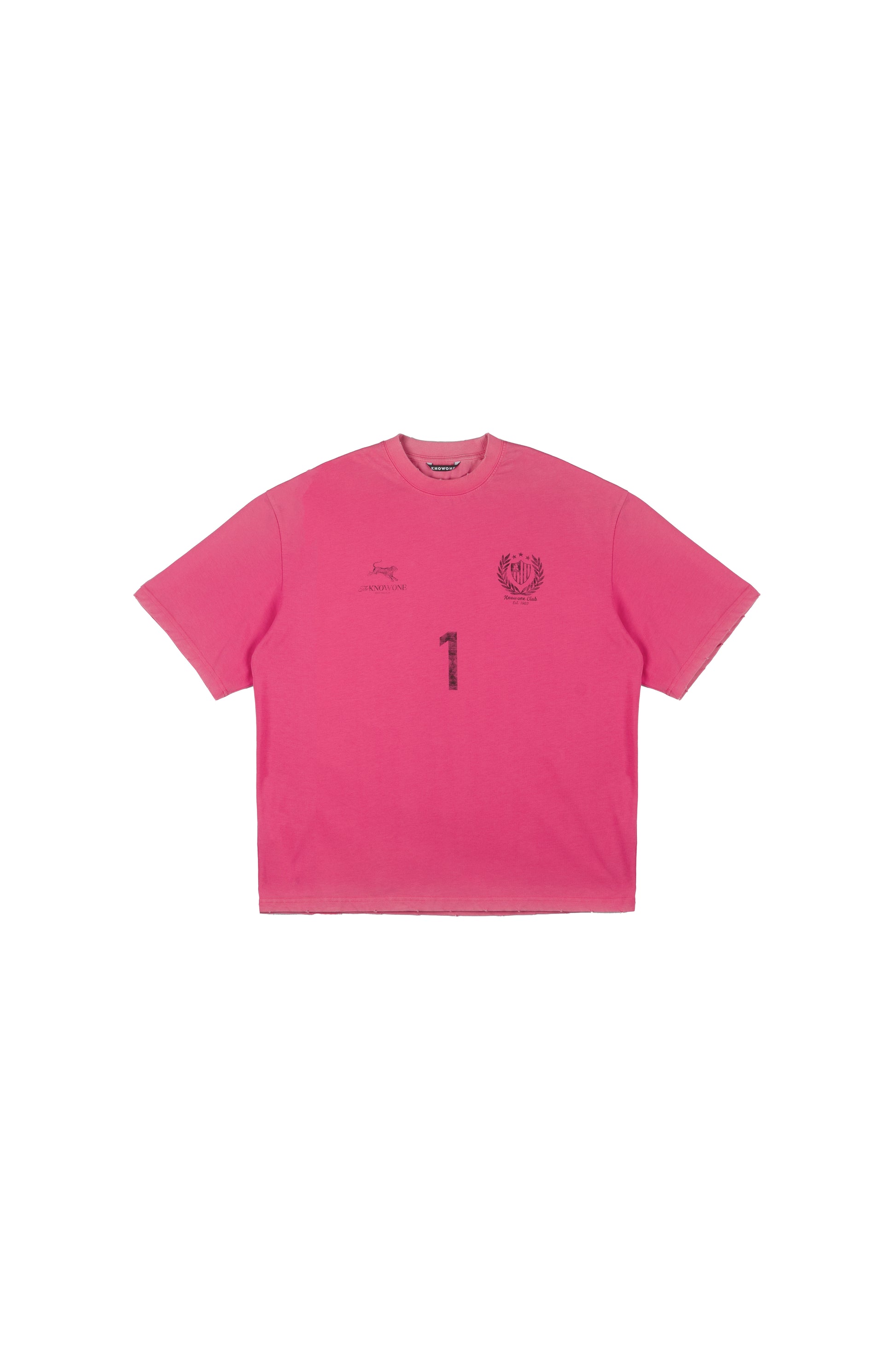 KNOWONE FOOTBALL CLUB TEE PINK