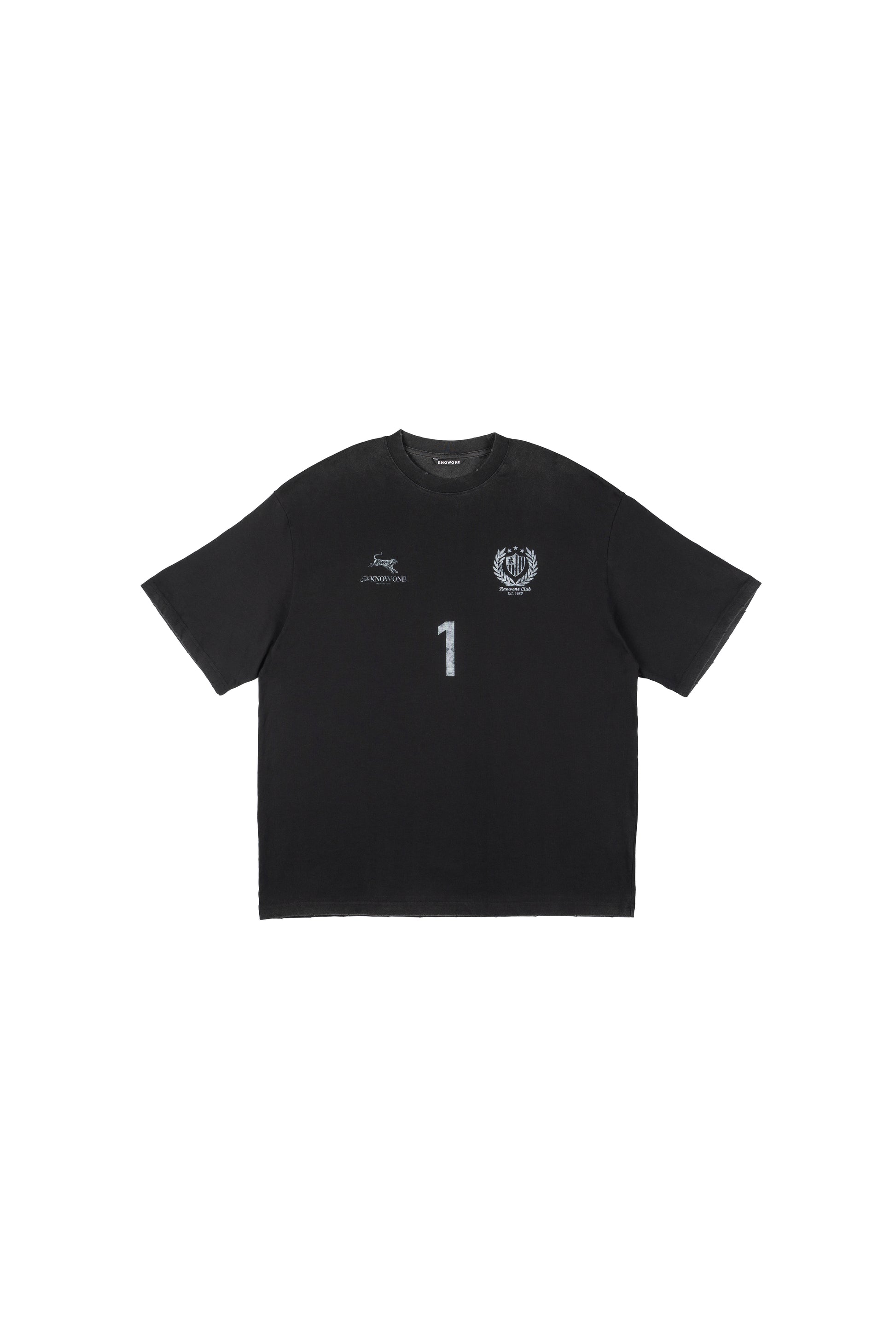 KNOWONE FOOTBALL CLUB TEE BLACK
