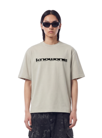 KNOWONE SIGNAL DISTORTION TEE WHEAT