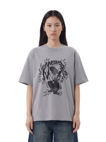 KNOWONE BAND ROCK TEE GREY