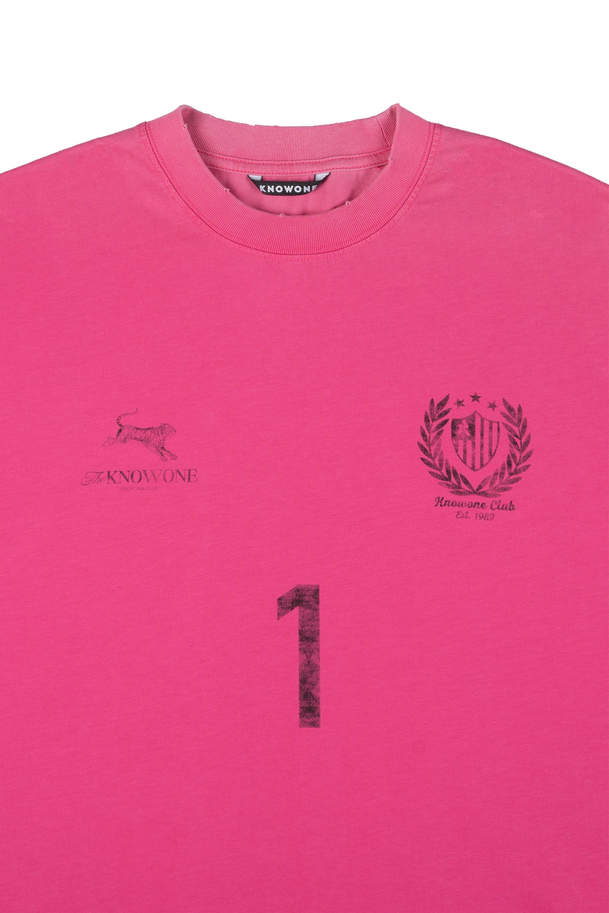 KNOWONE FOOTBALL CLUB TEE PINK