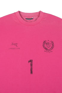 KNOWONE FOOTBALL CLUB TEE PINK