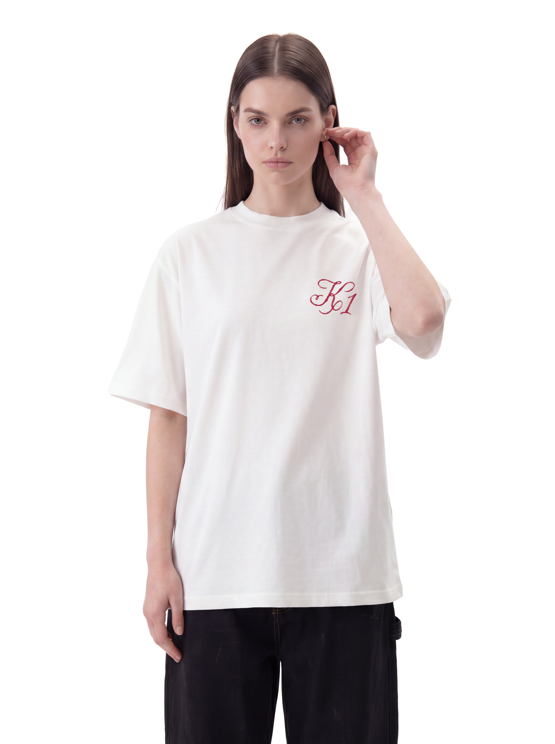 KNOWONE VINE TEE WHITE