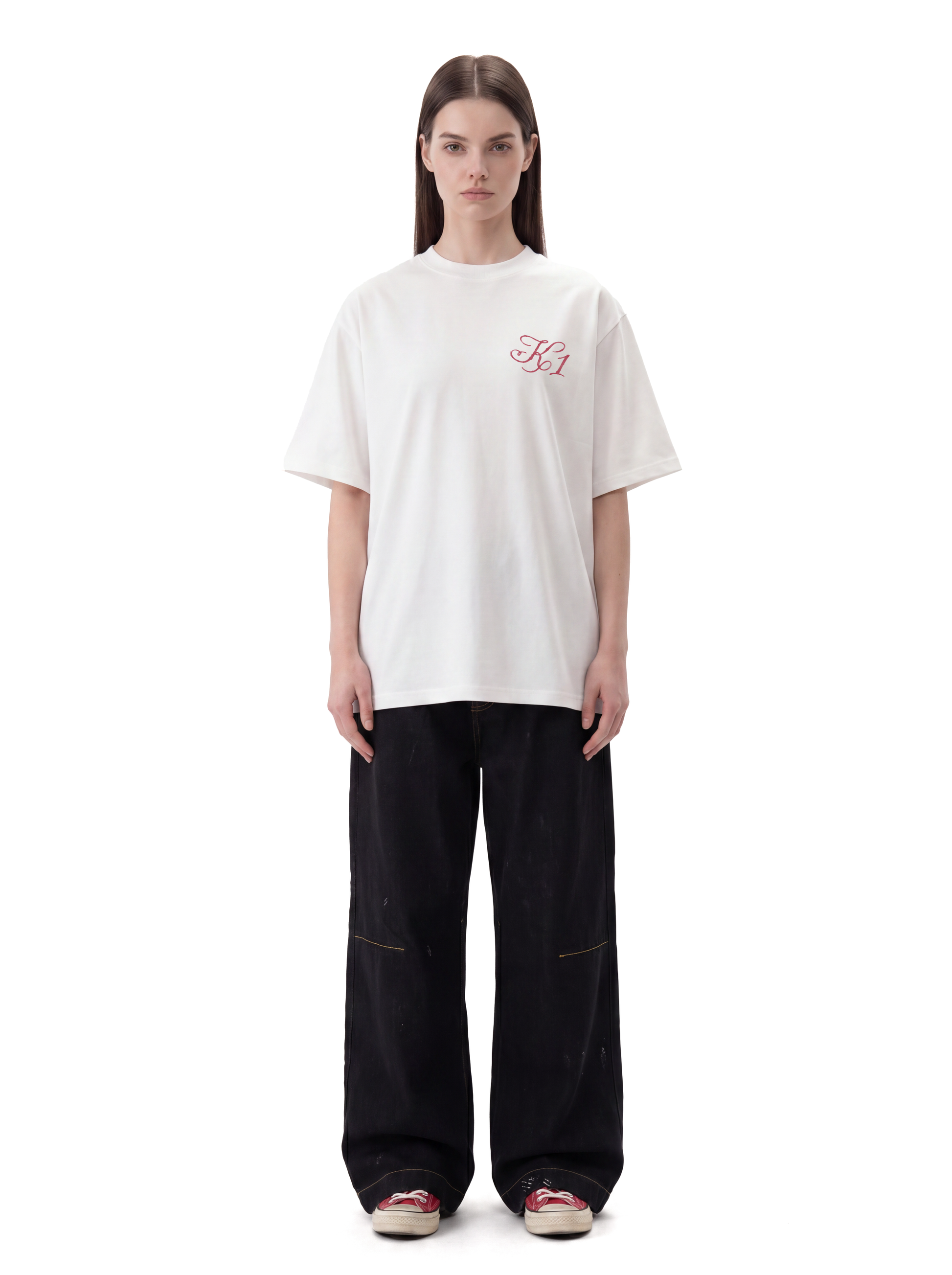 KNOWONE VINE TEE WHITE