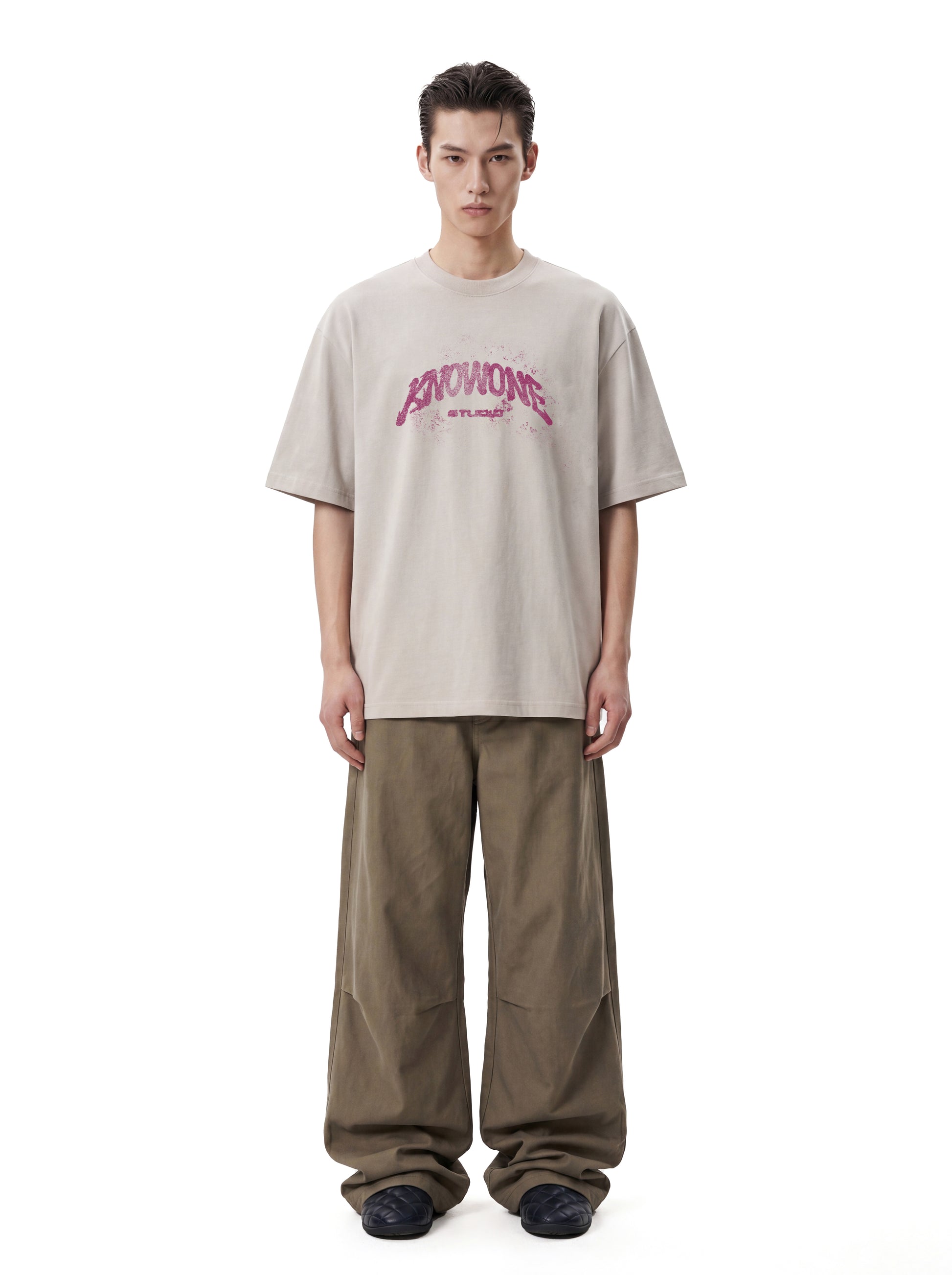 KNOWONE SPLASH TEE ALMOND