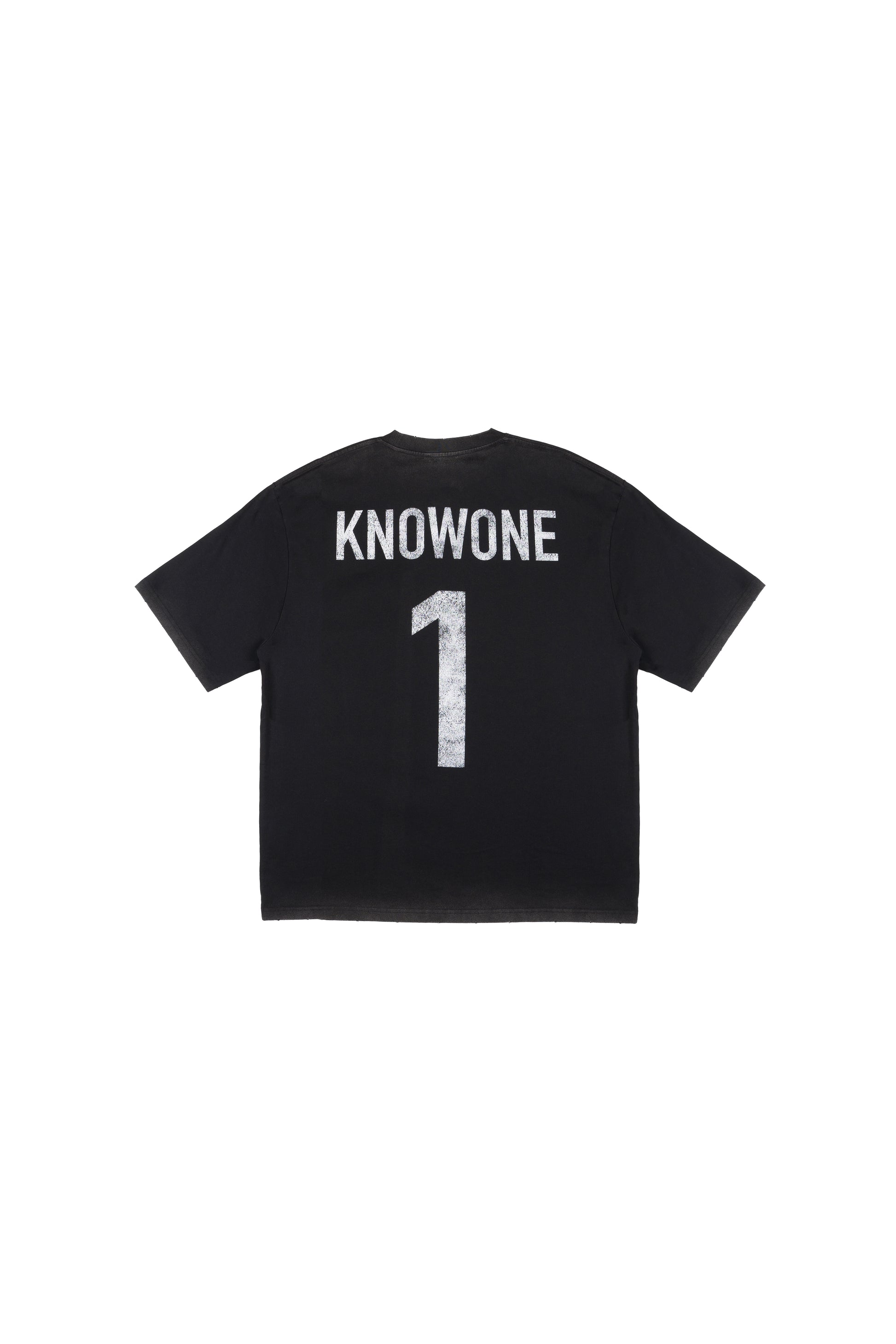 KNOWONE FOOTBALL CLUB TEE BLACK