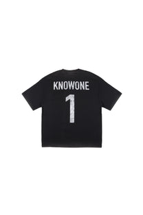 KNOWONE FOOTBALL CLUB TEE BLACK