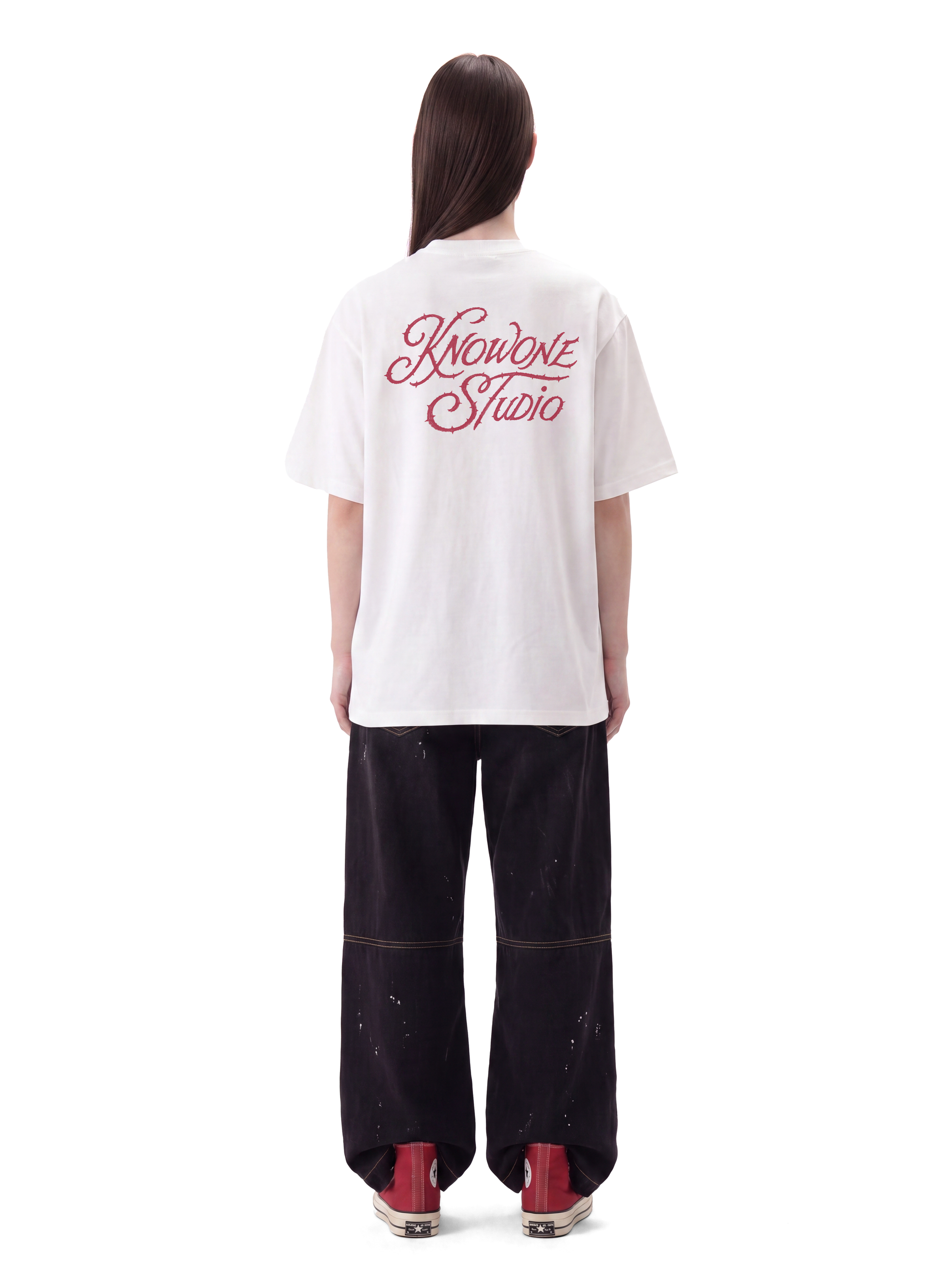 KNOWONE VINE TEE WHITE