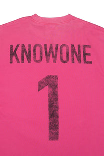 KNOWONE FOOTBALL CLUB TEE PINK