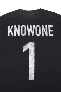 KNOWONE FOOTBALL CLUB TEE BLACK
