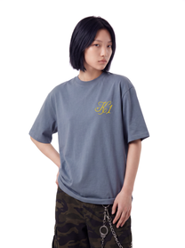KNOWONE VINE TEE ASH BLUE