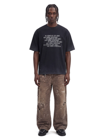 KNOWONE ARCHIVE SYSTEM TEE BLACK