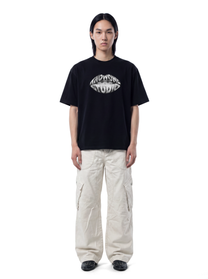 KNOWONE LIPS TEE BLACK
