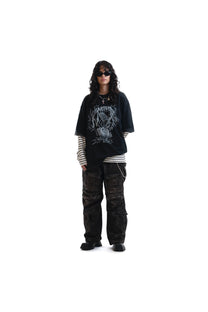 KNOWONE BAND ROCK TEE BLACK