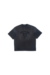KNOWONE VINTAGE COLLEGE TEE BLACK