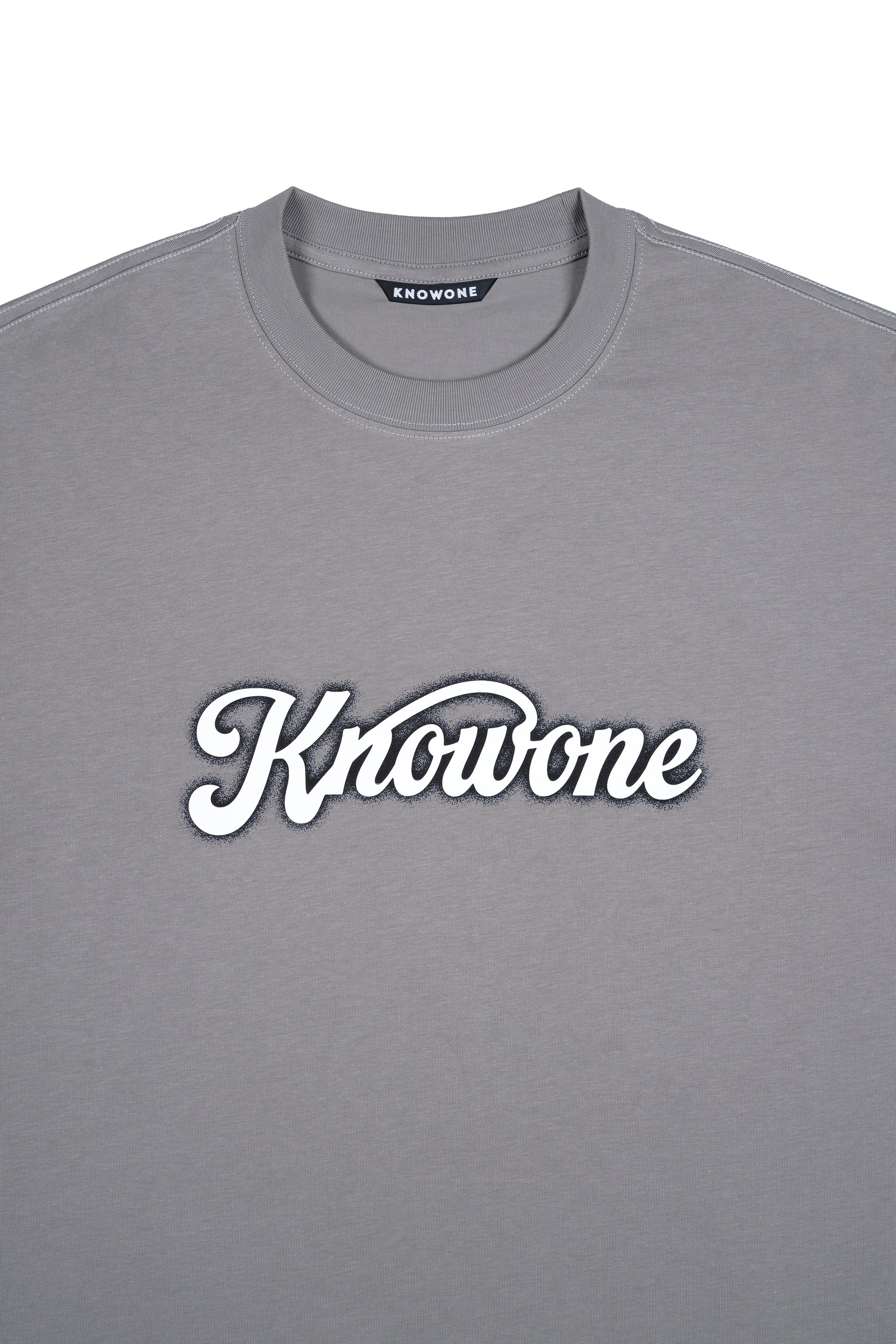 KNOWONE SNAKE EMBOSSED LOGO TEE CAMEL