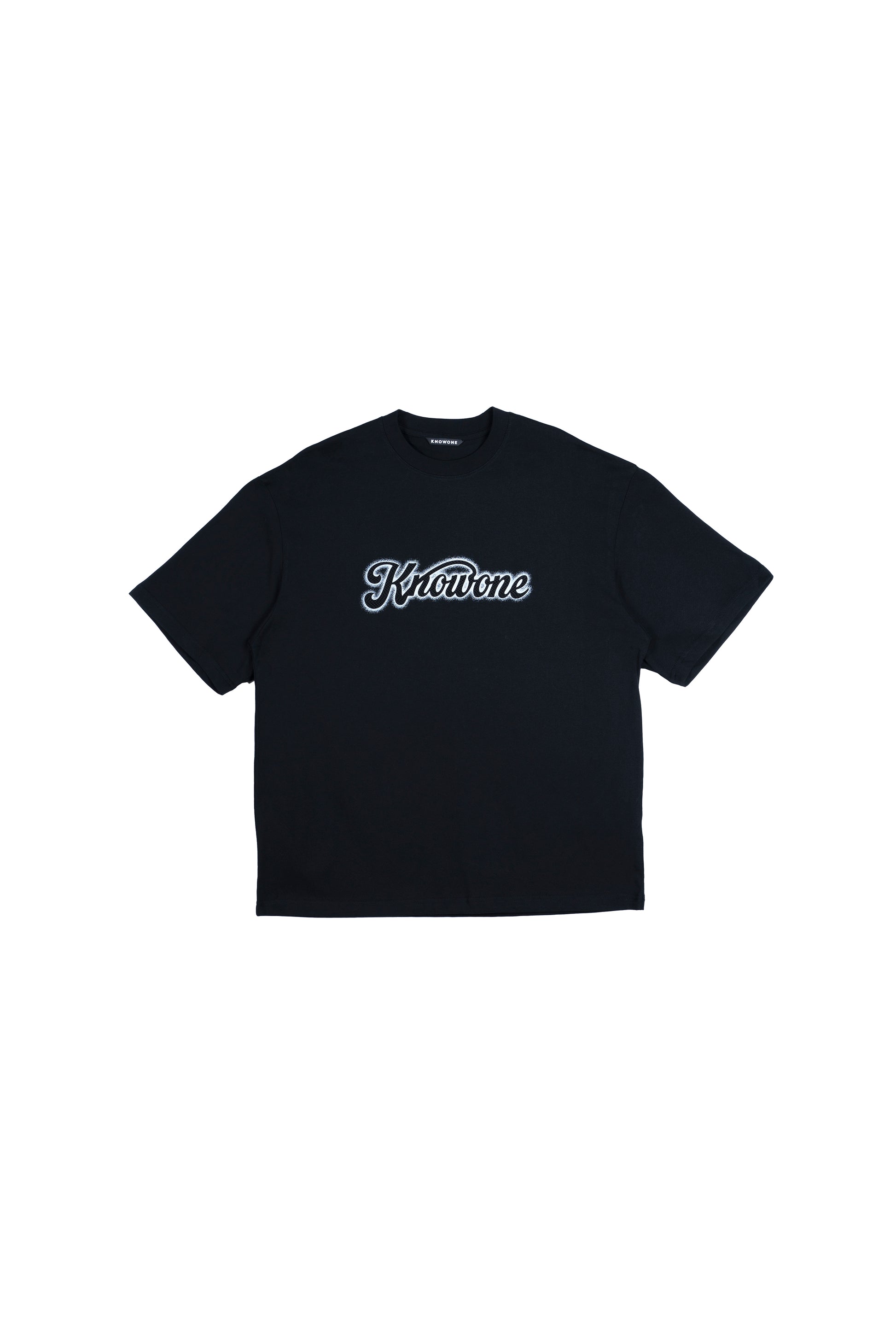 KNOWONE SNAKE EMBOSSED LOGO TEE BLACK MAMBA