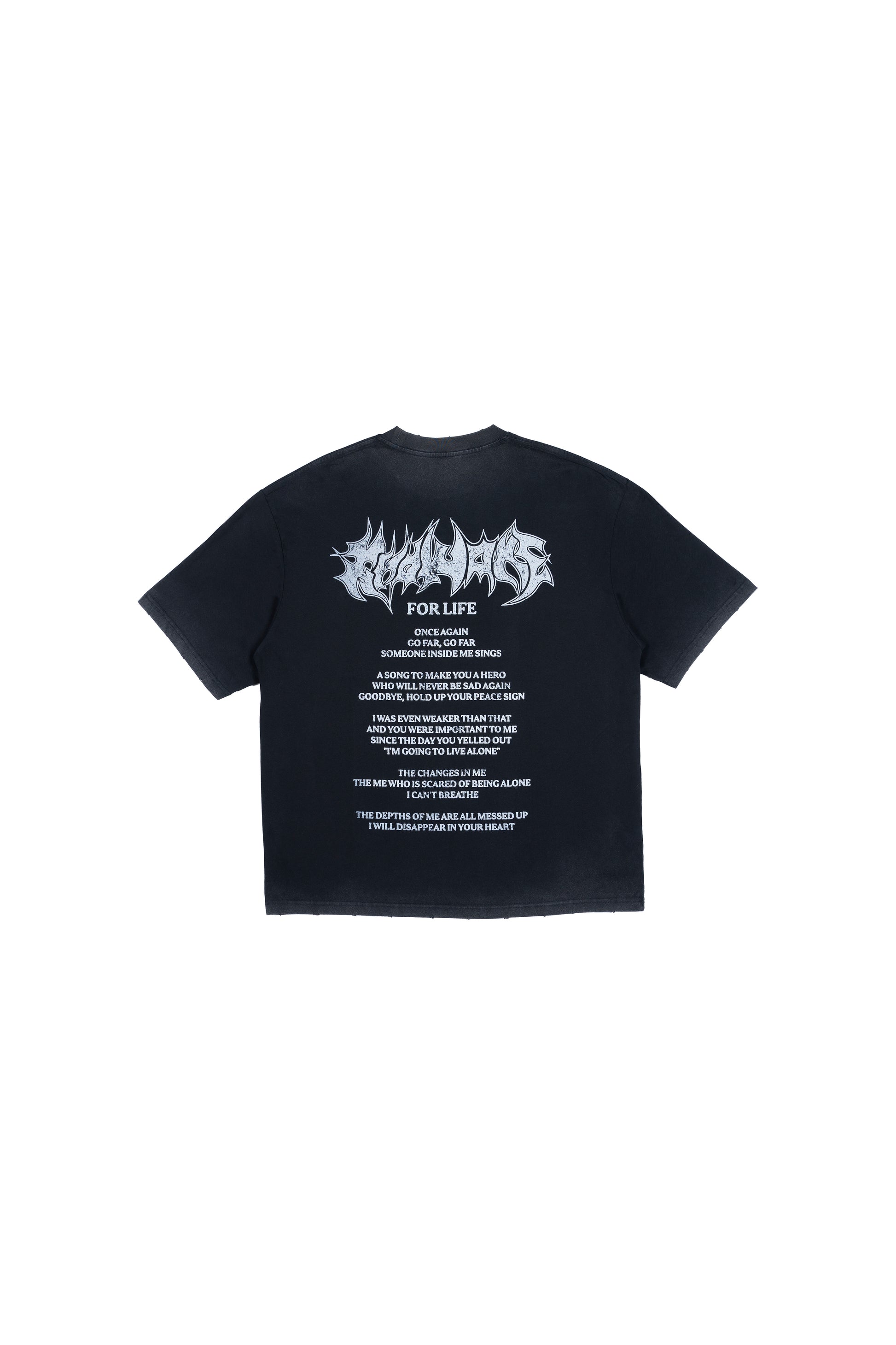 KNOWONE THORNS TEE BLACK