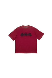 KNOWONE THORNS TEE DARK RED