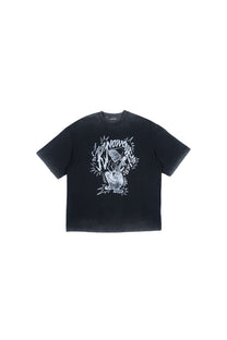 KNOWONE BAND ROCK TEE BLACK