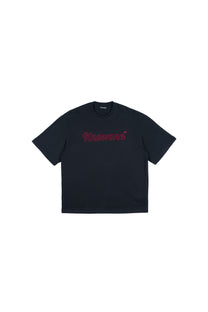 KNOWONE EMBRIODERY LOGO TEE BLACK