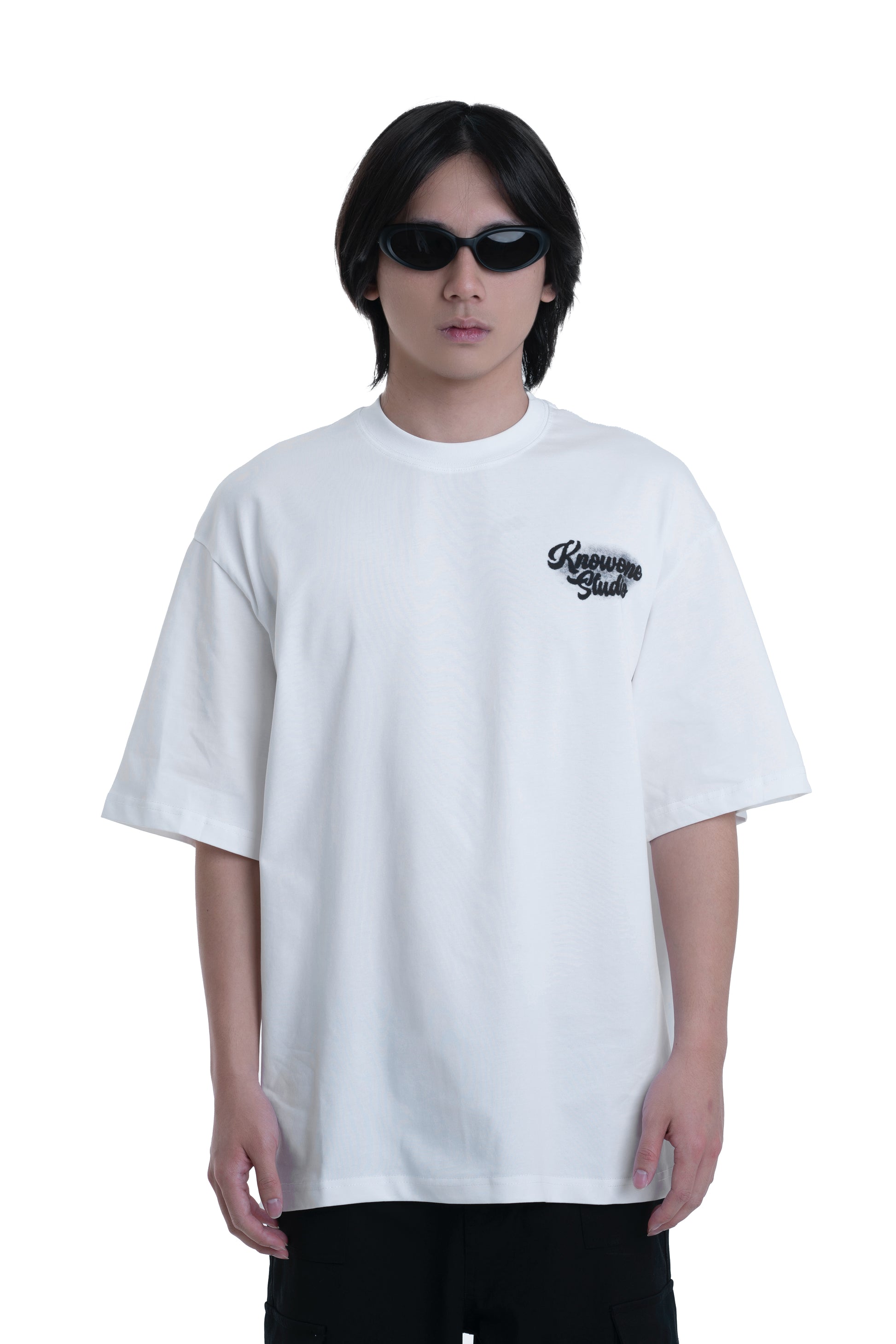 KNOWONE INKDYE TEE WHITE