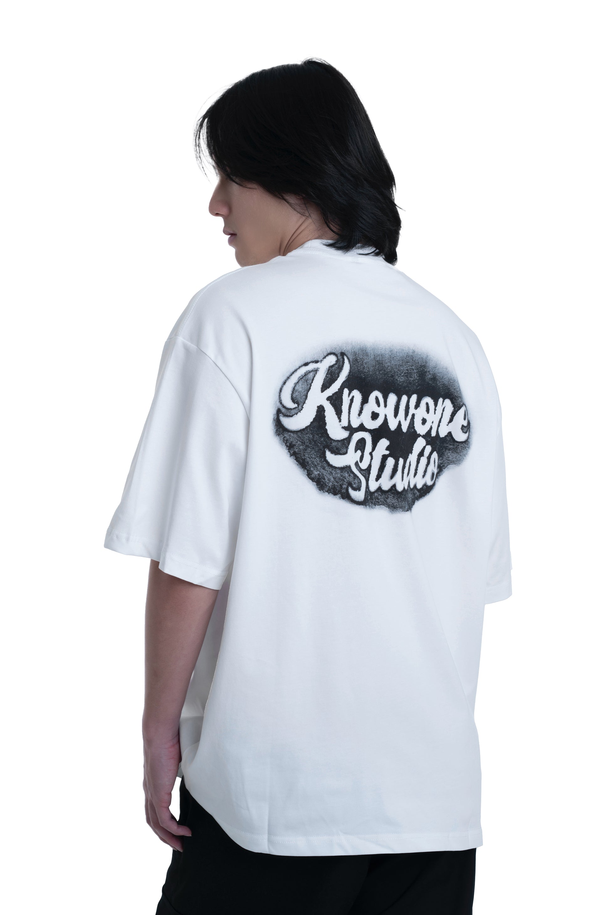 KNOWONE INKDYE TEE WHITE