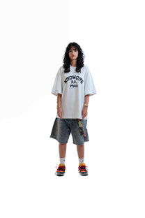 KNOWONE PIXEL LOGO TEE WHITE